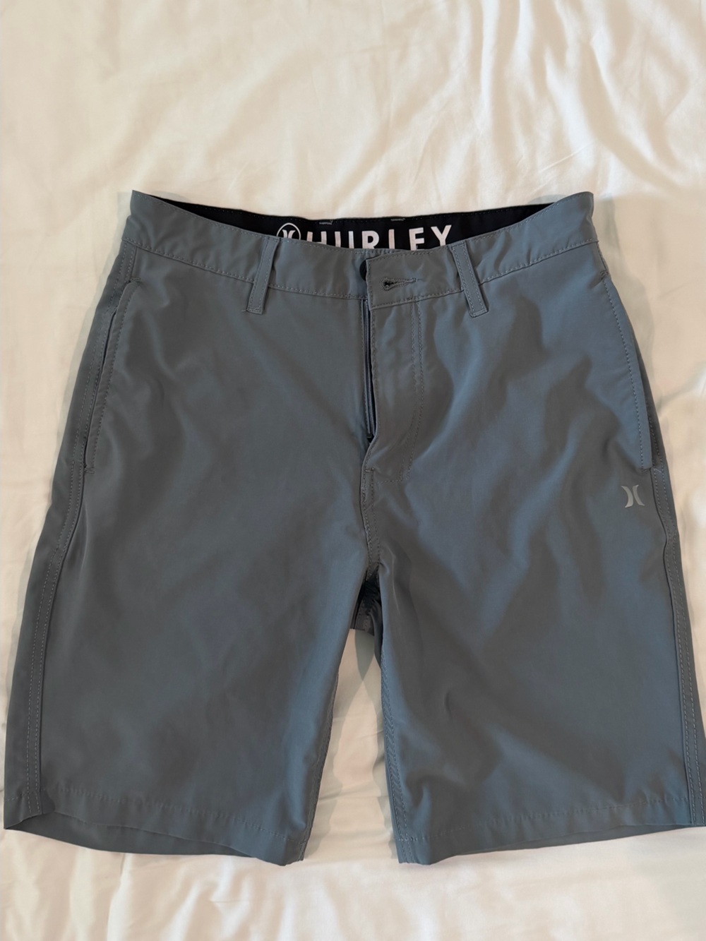 Hurley Boys' Gray Board Shorts - Quick-Dry
